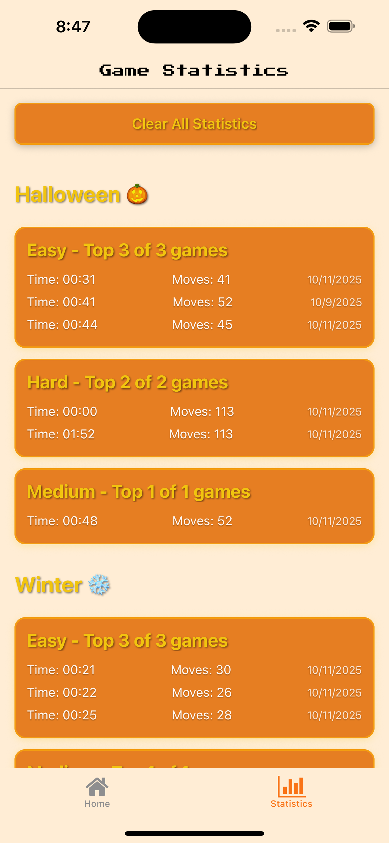 Memory by Seasons screenshot 7